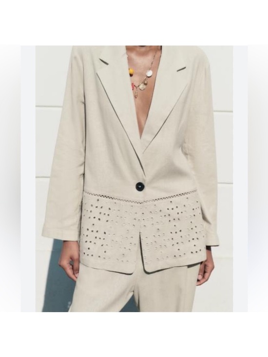 Zara Jackets & Blazers - Zara linen jacket